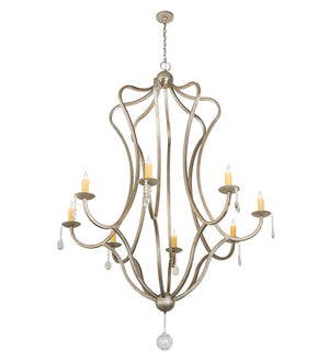 2nd Avenue - 202413-29 - Eight Light Chandelier - Lumierre - Champagne Toast