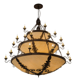 2nd Avenue - 203334-1 - 16 Light Chandelier - Castellum - Mahogany Bronze