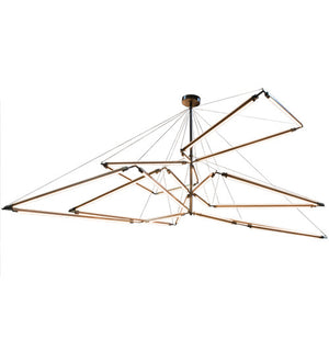 2nd Avenue - 203583-3 - LED Chandelier - Isotope - Antique Copper