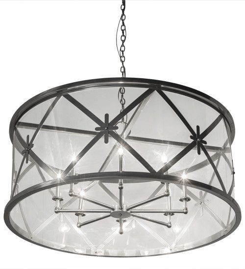 2nd Avenue - 203772-1.48W - Eight Light Pendant - Penelope - Extreme Chrome