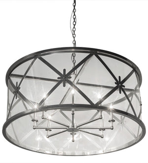 2nd Avenue - 203772-1.48W - Eight Light Pendant - Penelope - Extreme Chrome