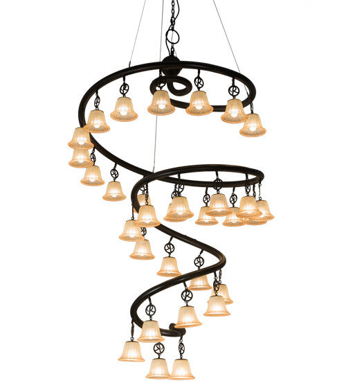 2nd Avenue - 204278-11 - LED Chandelier - Zikloi - Solar Black