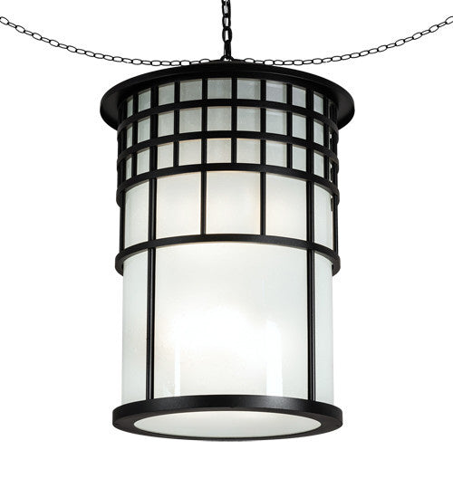 2nd Avenue - 204278-1503A - Six Light Pendant - Hudson House - Solar Black