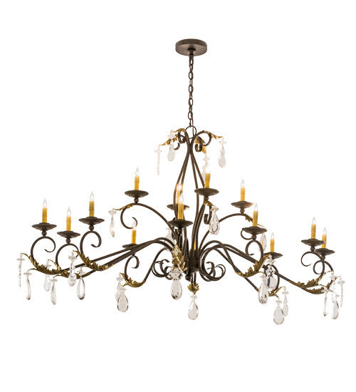 2nd Avenue - 204418-1 - 14 Light Chandelier - Windsor - Golden Bronze