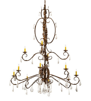 2nd Avenue - 204924-1500 - 12 Light Chandelier - Valentina - Oxide Bronze