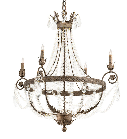 2nd Avenue - 205120-1501 - Four Light Chandelier - Antonia - Corinth