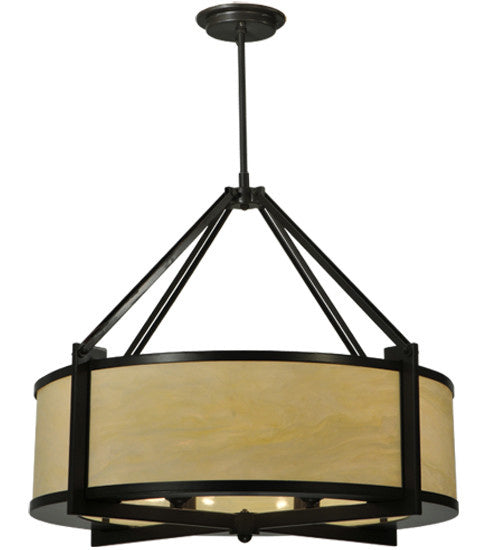 2nd Avenue - 212632-11 - Four Light Pendant - Cilindro - Timeless Bronze