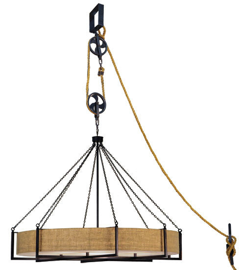 2nd Avenue - 212632-21 - 12 Light Pendant - Cilindro - Natural Steel