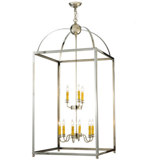 2nd Avenue - 213839-1 - Nine Light Pendant - Pavilion - Polished Nickel