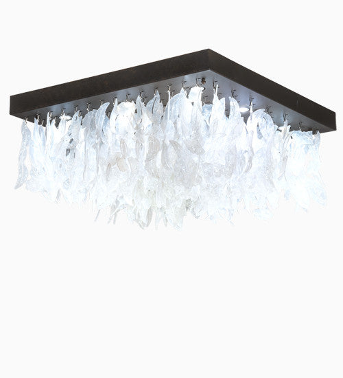 2nd Avenue - 213955-16 - LED Flushmount - Ginkgo Leaf - Gilded Tobacco