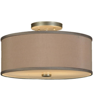 2nd Avenue - 214340-20 - Two Light Flush Mount - Cilindro - Nickel