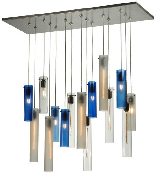 2nd Avenue - 214340-6 - 15 Light Pendant - Cilindro - Nickel