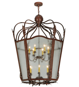 2nd Avenue - 214817-1 - 12 Light Pendant - Citadel - Rusty Nail Textured