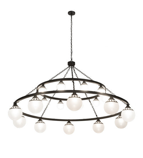 2nd Avenue - 216053-14 - 20 Light Chandelier - Bola - Old Wrought Iron