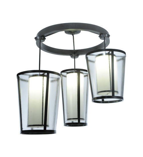 2nd Avenue - 216801-18 - Nine Light Pendant - Cilindro - Timeless Bronze