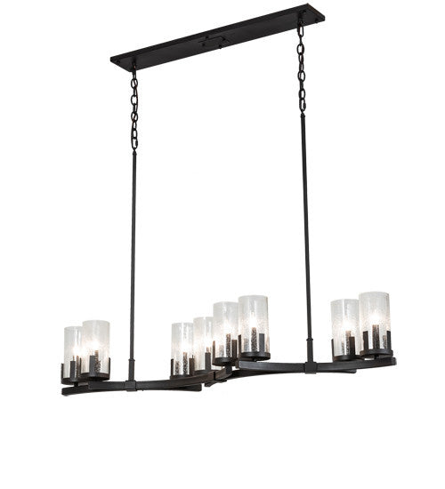 2nd Avenue - 217029-1501 - Eight Light Chandelier - Cero - Wrought Iron