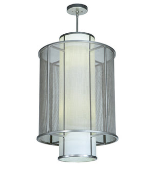 2nd Avenue - 217654-4 - Four Light Pendant - Cilindro - Nickel