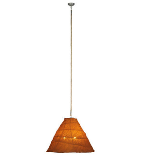 2nd Avenue - 218597-36 - Three Light Pendant - Rustic Chic - Nickel/ Oil Rubbed Bronze