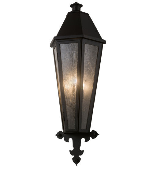 2nd Avenue - 219979-10 - Three Light Outdoor Wall Lantern - Millesime - Blackwash