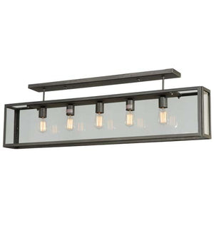 2nd Avenue - 220048-2 - Five Light Semi Flush Mount - Affinity - Matte Clear