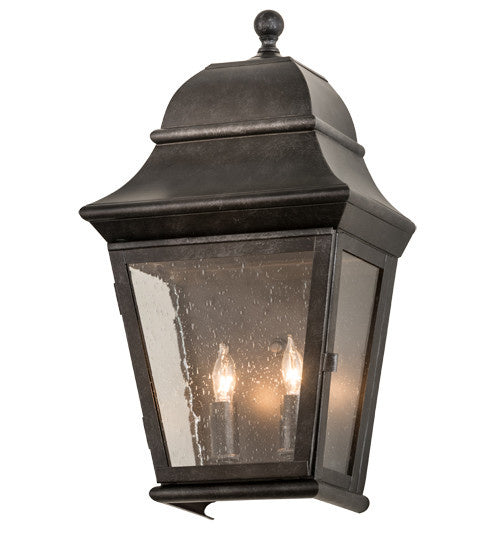 2nd Avenue - 220578-5 - Two Light Outdoor Lantern - Vincente - Smoke