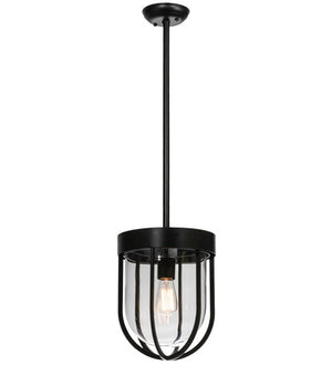 2nd Avenue - 221006-1 - One Light Pendant - Jaula - Solar Black