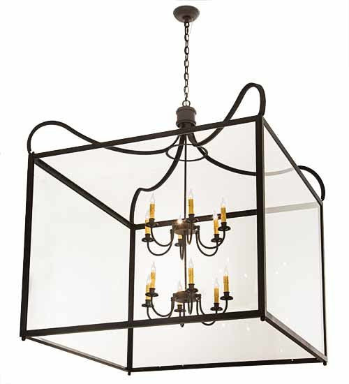 2nd Avenue - 2549-34 - 16 Light Pendant - Rennes - Wrought Iron