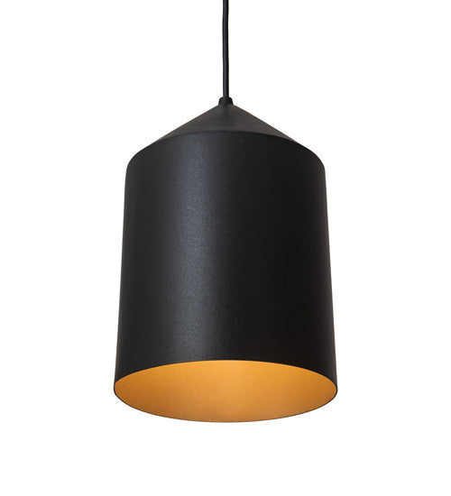 2nd Avenue - 28260-5 - LED Pendant - Silo - Textured Black/Champagne Metallic