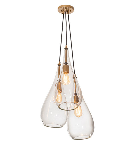 2nd Avenue - 28260-8A - LED Pendant - Madari - Champagne Metallic