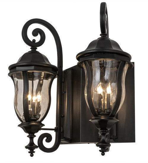 2nd Avenue - 29881-2 - Eight Light Wall Sconce - Monticello - Black