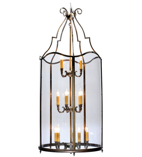 2nd Avenue - 30880-4 - 15 Light Pendant - Sanctuary - Antique Brass