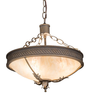 2nd Avenue - 32469-18 - Three Light Pendant - Hoja - French Bronze