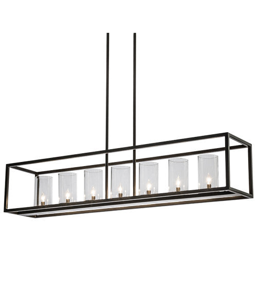 2nd Avenue - 33178-63 - Seven Light Pendant - Affinity - Timeless Bronze