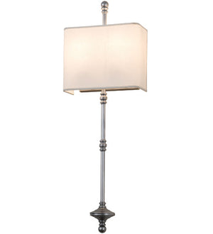 2nd Avenue - 34454-12 - Two Light Wall Sconce - Muirfield - Weatherable Silver