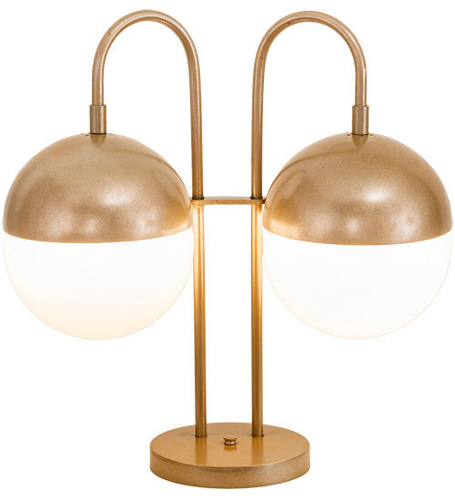 2nd Avenue - 34634-10 - Two Light Table Lamp - Bola - Champagne Metallic