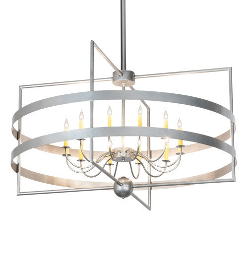 2nd Avenue - 39252-1503.3NKL - 12 Light Chandelier - Aldari - Nickel Powder Coat