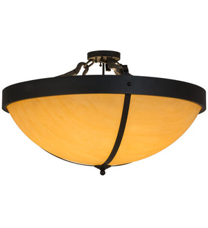 2nd Avenue - 39547-92 - Six Light Semi Flush Mount - Alysiales