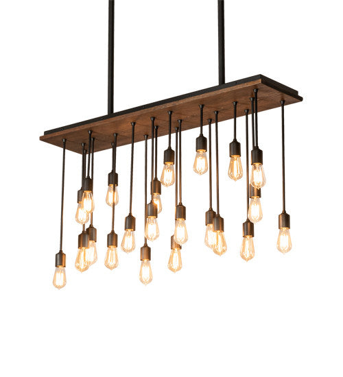 2nd Avenue - 47009-268.59734 - 22 Light Pendant - Alva - Oxidized Steel