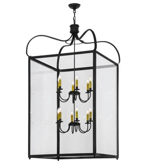 2nd Avenue - 47073-4 - 12 Light Pendant - Rennes - Charred Iron