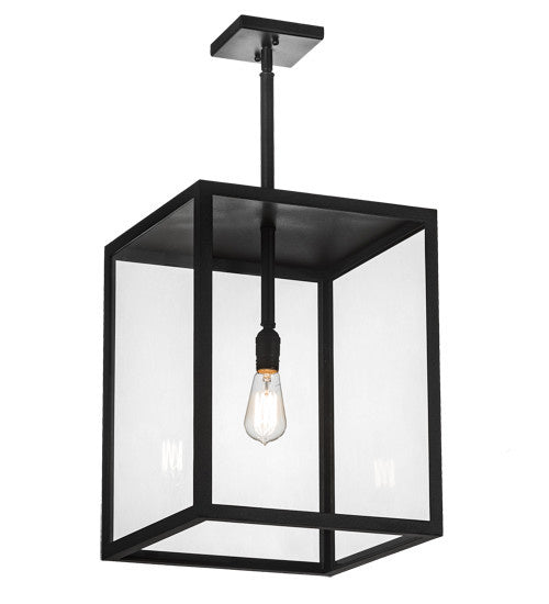 2nd Avenue - 48259-1086 - One Light Pendant - Quadrato - Textured Black