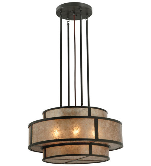 2nd Avenue - 48259-139 - Six Light Pendant - Andreas II - Timeless Bronze