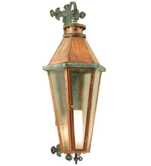 2nd Avenue - 48259-201.36H - One Light Wall Sconce - Millesime - Vintage Copper & Verdi Brass