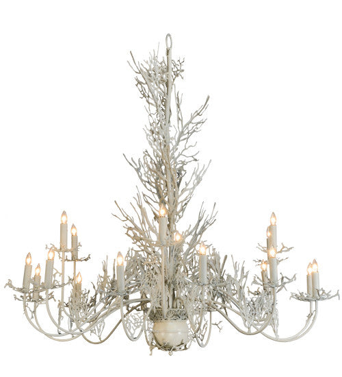 2nd Avenue - 48259-396 - 18 Light Chandelier - Coral - Beige Hammer