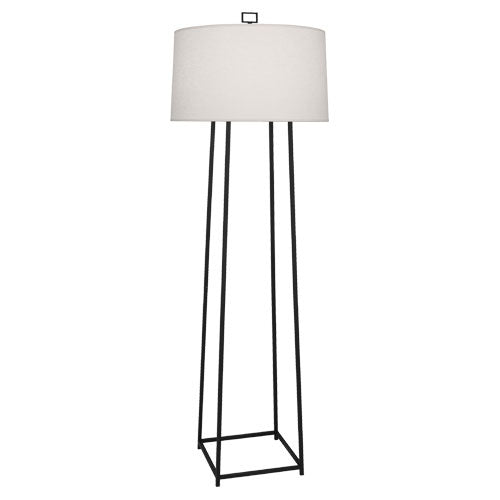 Robert Abbey - 1246 - One Light Floor Lamp - Cooper - Wrought Iron