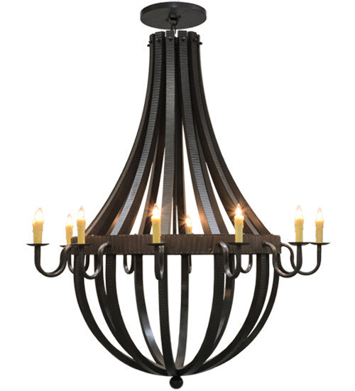 2nd Avenue - 48259-489 - 12 Light Chandelier - Barrel Stave - Timeless Bronze