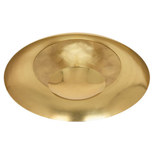 Robert Abbey - 626 - One Light Flushmount - Michael Berman Brut - Modern Brass