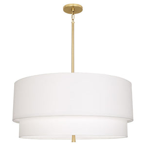 Robert Abbey - AW139 - Three Light Pendant - Decker - Modern Brass