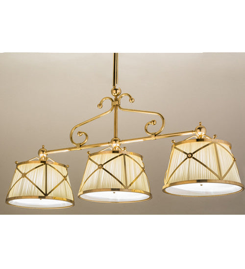 2nd Avenue - 48259-535 - Nine Light Pendant - Ouro - Polished Brass