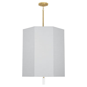 Robert Abbey - PG202 - Six Light Pendant - Kate - Modern Brass w/ Clear Crystal