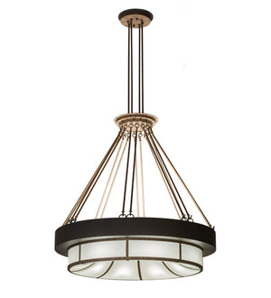 2nd Avenue - 48259-716 - LED Pendant - Cilindro - Cortez Gold & Timeless Bronze